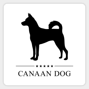 Canaan Dog Black Silhouette Magnet